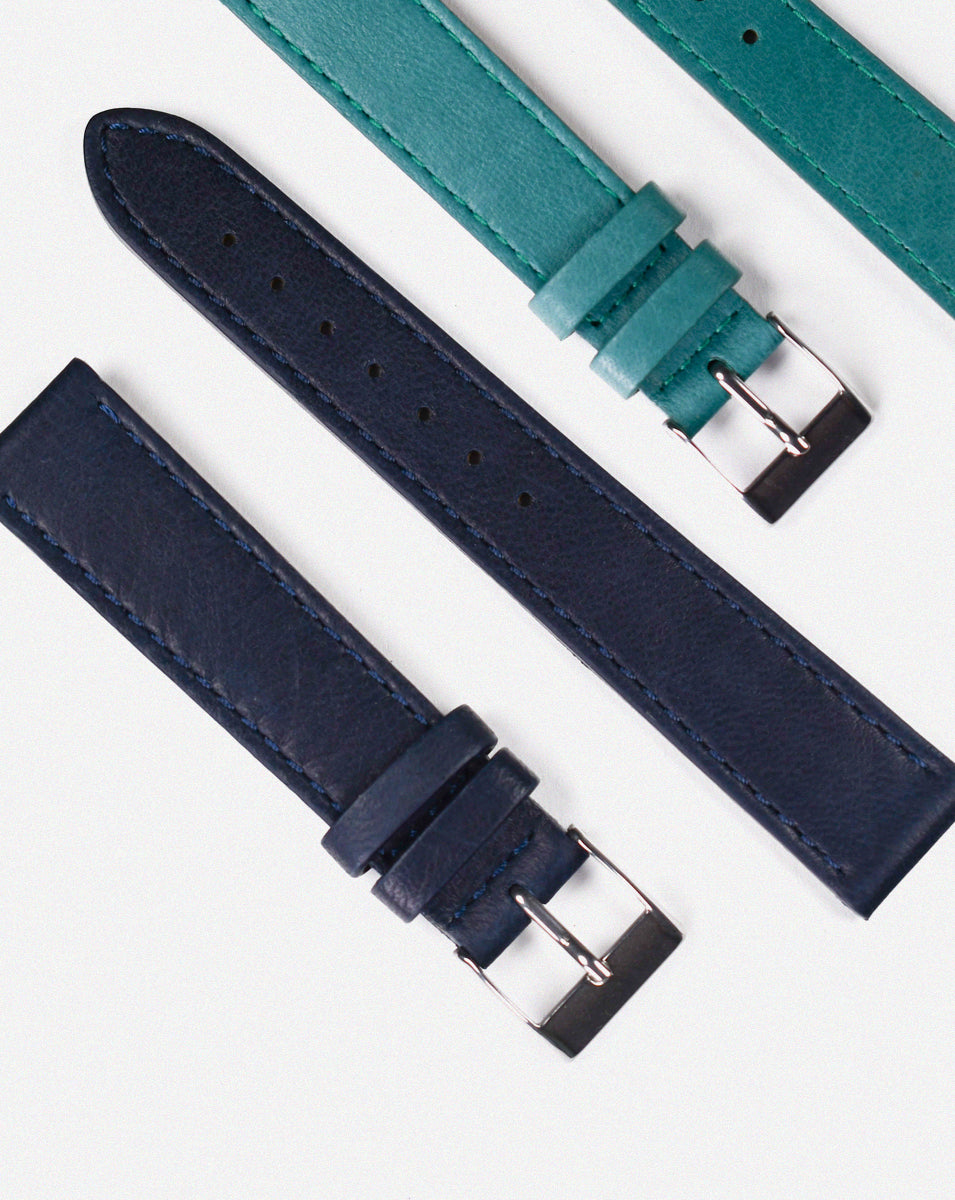 Italian Lambskin Leather Watch Straps